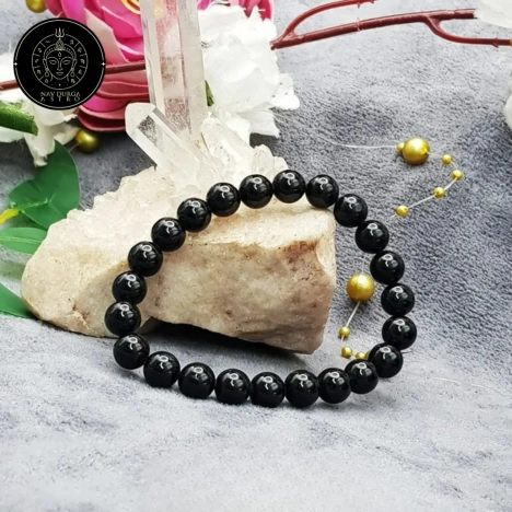 Black Tourmaline Bracelet - To Protect from Tantrik Attacks
